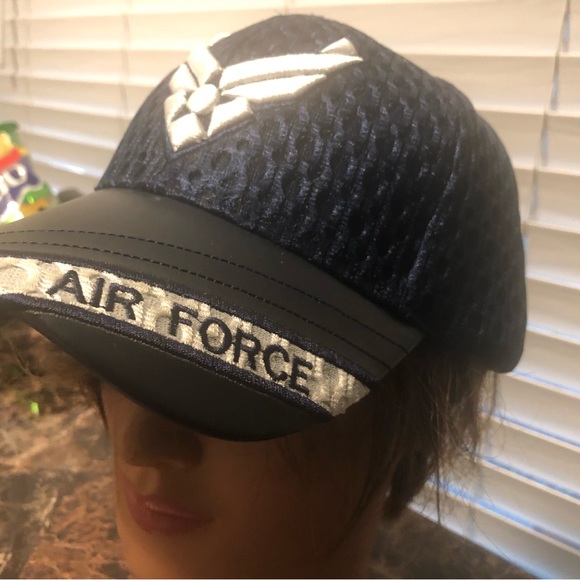 USAF Hat U.S. Air Force Blue Baseball Cap K&S Unique Adjustable Support Cosplay - Picture 8 of 12